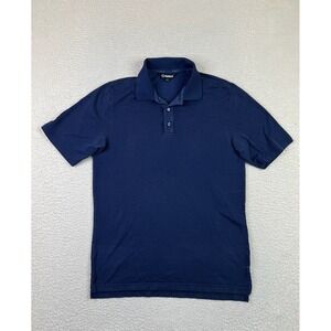 Sunice Polo Shirt Mens Small Blue Golf Performance 100% Cotton Athletic Classic